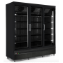 Vitrine réfrigérée négative libre-service avec 3 portes battantes- modèle déclassé
