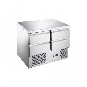 Table réfrigérée 4 tiroirs - 240L  inox