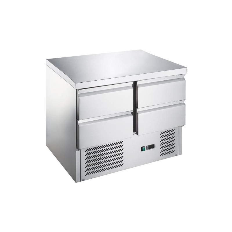 Table réfrigérée 4 tiroirs - 240L  inox