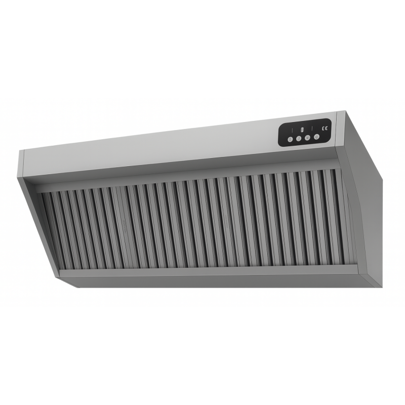 Hotte murale Mistral pro 3000 x 900 avec moteur, LED et variateur - modèle déclassé suite choc