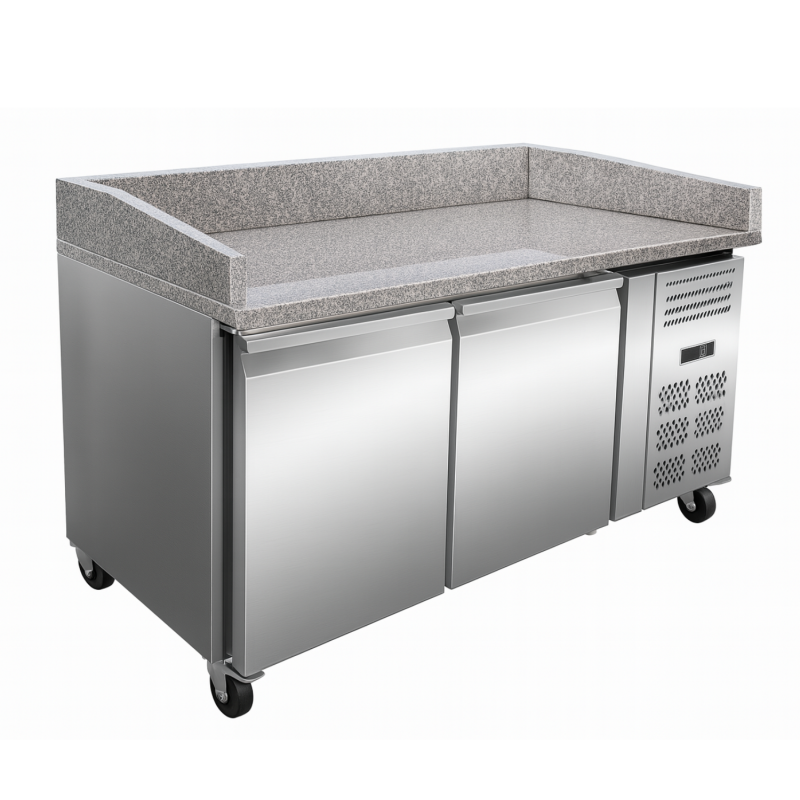 Table pizza réfrigérée 2 portes