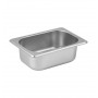 Bac inox GN 1/4 x 65mm
