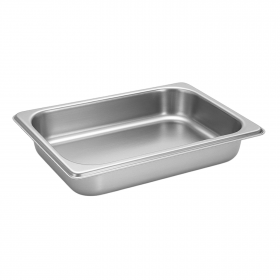 Bac inox GN 2/1 x 65 mm