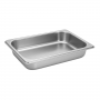 Bac inox GN 2/1 x 65 mm