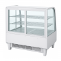 Vitrine de comptoir réfrigérée à poser 100 L