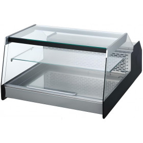 Vitrine de marché à poser, service arrière