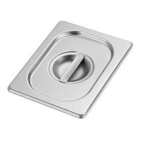 Couvercle Inox GN 1/4 – Format 265 x 162 mm
