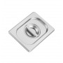Couvercle Inox GN 1/9 – Format 108 x 176 mm