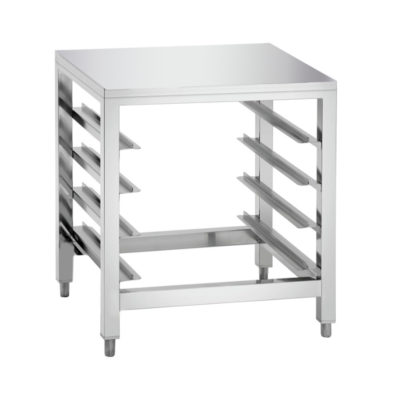 Soubassement pour four GN1/1 et 600x400 - Plateau 700 x 720 mm