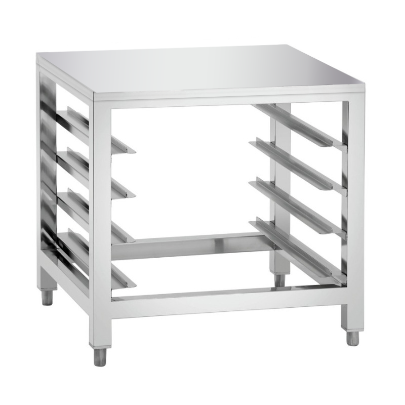 Soubassement pour four GN 1/1 et GN 2/1 - Plateau 700 x 720 mm