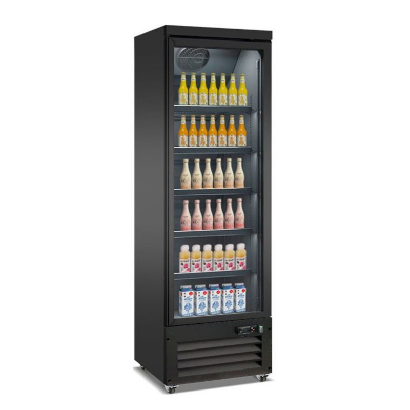 Armoire réfrigérée libre service 1 porte vitrée - 450 L