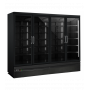 Armoire réfrigérée libre service avec 4 portes battantes positive - modèle déclassé
