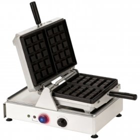 Gaufrier électrique à double plaques ouvrantes 180°