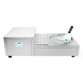 Ice roll à poser - Plaque ronde avec bacs