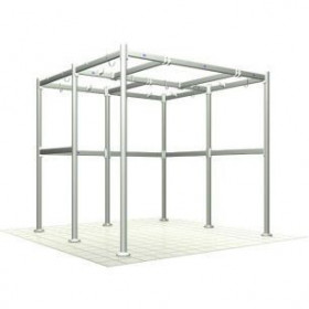 Portique en aluminium 900x900