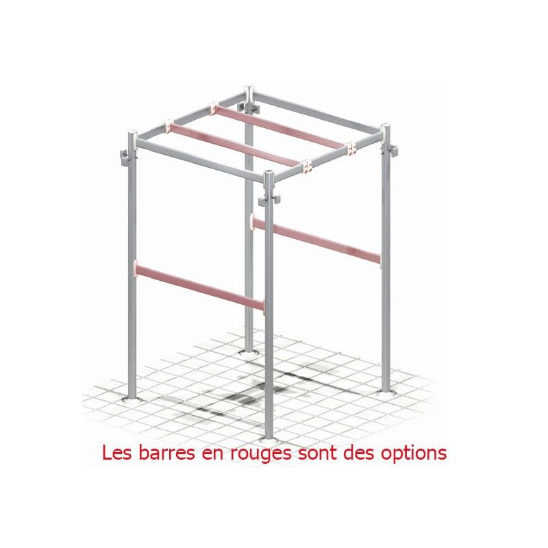 Portique en aluminium 900x1500