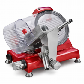 Trancheur à jambon Luxe lame 250 mm ø - Rouge