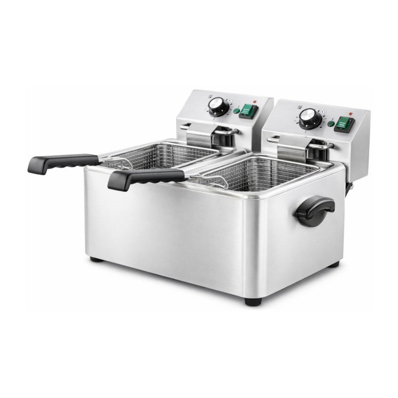 Friteuse électrique - 2 x 4 Litres