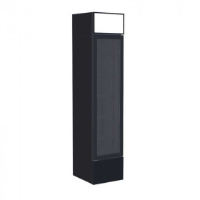 Armoire à boissons - Extra slim - 208 Litres - Noir