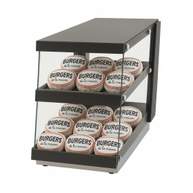 Passe-Burger chauffant- 2 niveaux