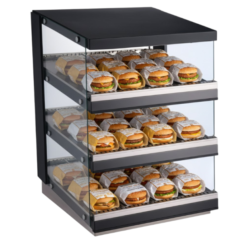 Passe-Burger chauffant - 3 Niveaux