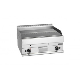 Plaque à snacker professionnelle gaz double Virtus 650