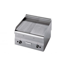 Plaque à snacker professionnelle gaz double Virtus 600