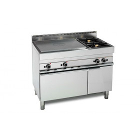 Plaque coup de feu gaz sur four gaz Virtus 650