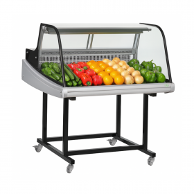 Vitrine réfrigérée de marché