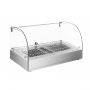 Vitrine Chauffante de Comptoir - 25L - Inox