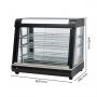 Vitrine Chauffante Professionnelle 3 Niveaux – 1500W