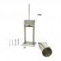 Poussoir à saucisses manuel vertical 15L inox