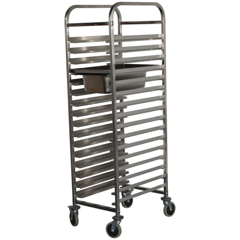 Echelle pour plaques 600 x 400 mm ou bacs GN1/1 - 16 niveaux