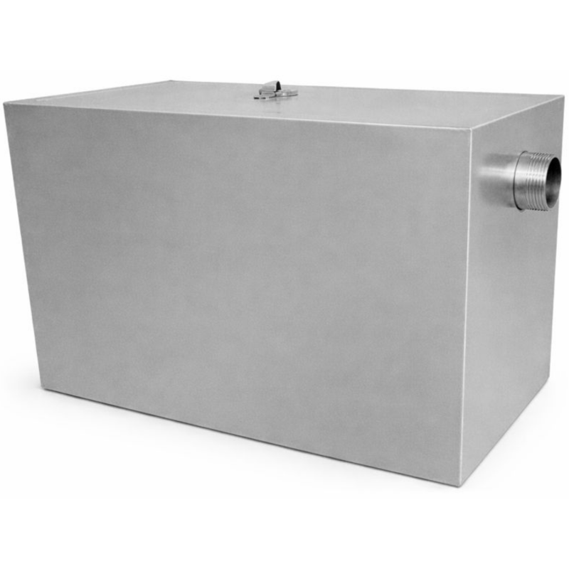 Séparateur de graisses inox - 500 x 300 x 300 mm