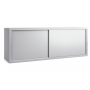 Placard à suspendre inox portes coulissantes 1600 x 400 x 600 mm - modèle déclassé suite choc