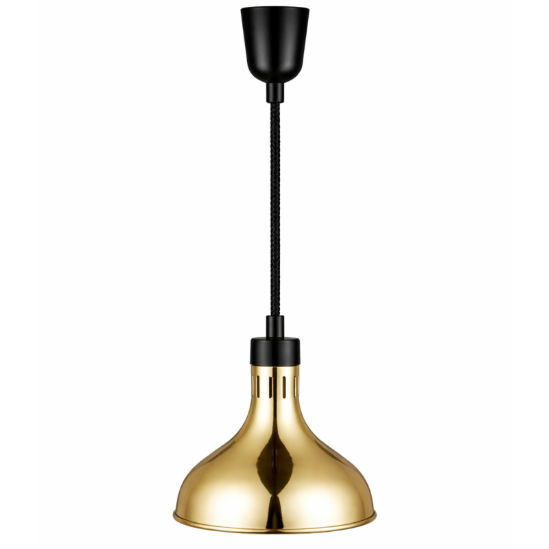 Lampe Chauffante Réglable Suspendue Or