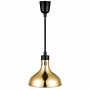 Lampe Chauffante Réglable Suspendue Or