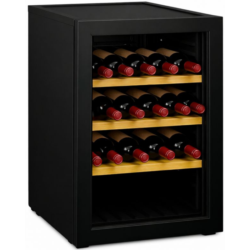 Cave à Vin de Service - 15 Bouteilles - Étagères en Bois