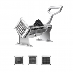 Coupe Frites en Acier Inoxydable - Lames Interchangeables