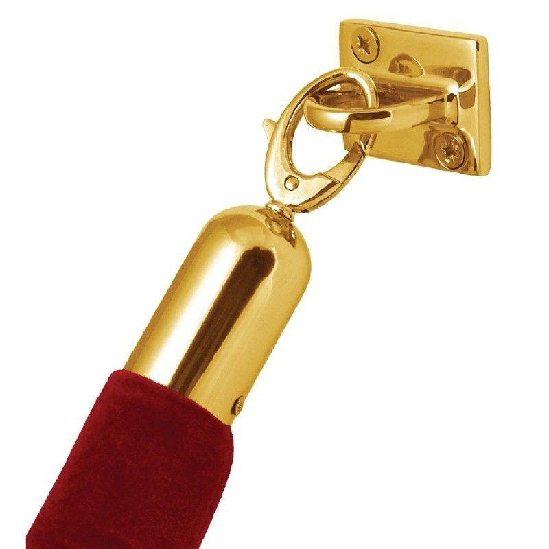 Accroche murale effet laiton