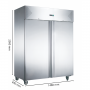 Armoire réfrigérée Gastro GN 2/1 1400L Inox