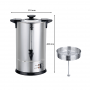 Percolateur à café Inox Double Paroi - 6 Litres
