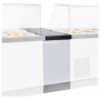 Vitrine saladette / bain marie linéaire à composer sur commande