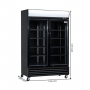 Armoire à boissons 2 portes - 880 Litres