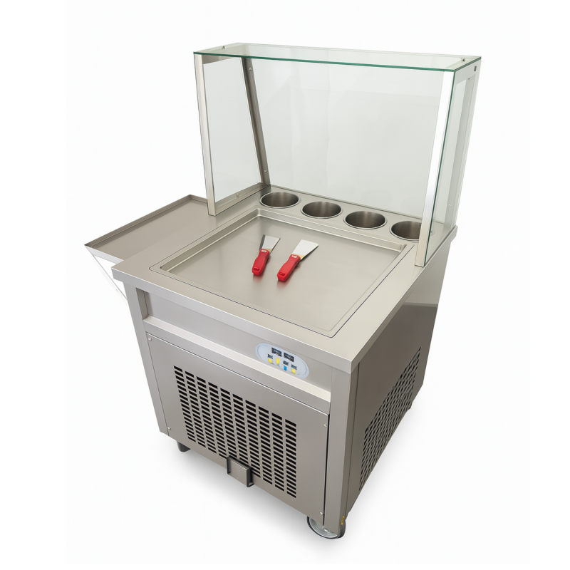 Ice roll sur roues - Vitres et bacs