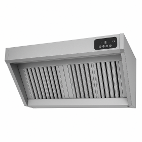 Hotte murale Mistral pro 1500 x 900 avec moteur, LED et variateur