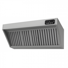 Hotte murale Mistral pro 2500 x 900 avec moteur, LED et variateur