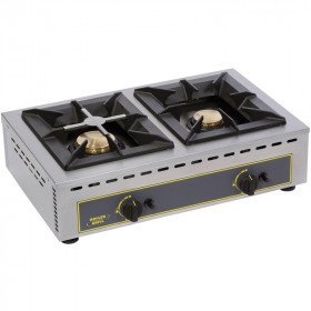 Réchaud gaz professionnel 2 feux - Roller Grill