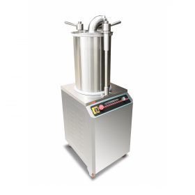 Poussoir à Saucisse Hydraulique Inox 35L Professionnel