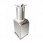 Poussoir à Saucisse Hydraulique Inox 35L Professionnel